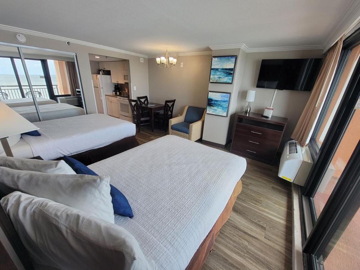 Direct Oceanfront Suite Caravelle Resort 615 Sleeps 4 Guests Myrtle Beach Buitenkant foto